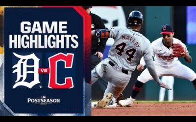 Tigers vs. Guardians ALDS Game 2 Highlights (10/7/24) | MLB Highlights