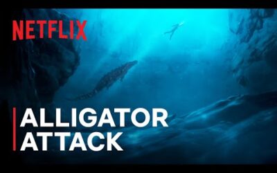 Tomb Raider: The Legend of Lara Croft | Alligator Attack | Netflix