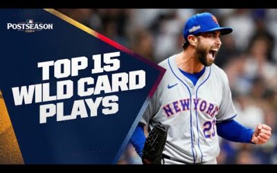 Top 15 Plays of the 2024 Wild Card Series! (Feat. Crazy defensive plays & game-changing home runs!)