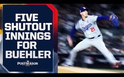 Walker Buehler DAZZLES! Five SHUTOUT innings in Game 3 of World Series!