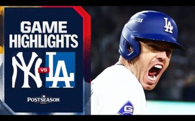 Yankees vs. Dodgers World Series Game 1 Highlights (10/25/24) | MLB Highlights