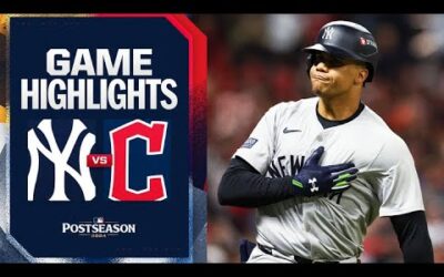 Yankees vs. Guardians ALCS Game 4 Highlights (10/18/24) | MLB Highlights