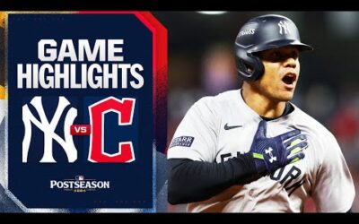 Yankees vs. Guardians ALCS Game 5 Highlights (10/19/24) | MLB Highlights