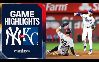 Yankees vs. Royals ALDS Game 4 Highlights (10/10/24) | MLB Highlights