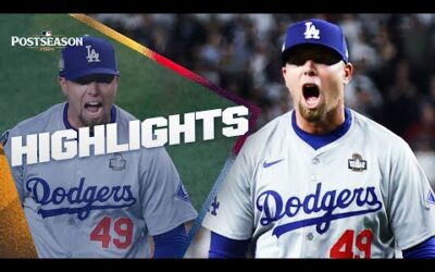 Blake Treinen was DOMINANT in October for the World Champion Dodgers! (2024 Postseason highlights)