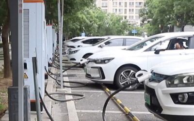 China’s annual production of new energy vehicles surpassed 10 million units on Thursday