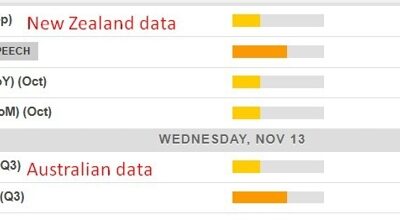 Economic calendar in Asia – Wednesday, November 13, 2024 – Fed speaker