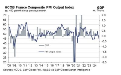 France November flash services PMI 45.7 vs 49.0 expected