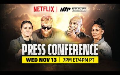 Jake Paul vs. Mike Tyson: MVP Press Conference