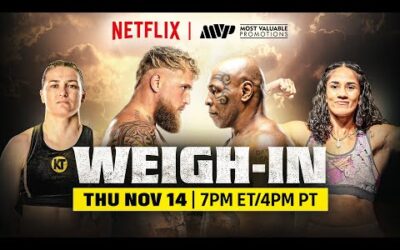 Jake Paul vs. Mike Tyson: MVP Weigh-In | Netflix