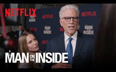 Kristen Bell reunites with Ted Danson at the A Man on the Inside premiere | Netflix