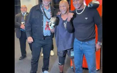 Lennox Lewis, Mike Tyson, and Evander Holyfield #PaulTyson