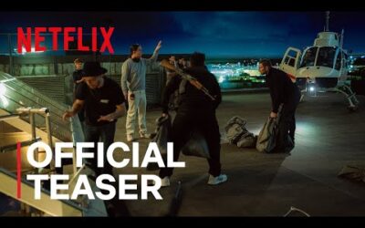 Making The Helicopter Heist | Official Clip | Netflix