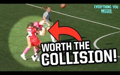 Nasty collision leads to game-winning goal | Things You Missed