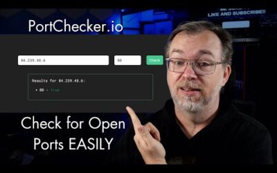 PortChecker – Check for Open Ports EASILY (Docker Tutorial)