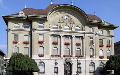 Swiss National Bank Chairman of the Governing Board, Martin Schlegel, speaking Friday