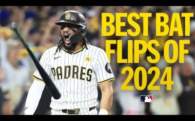 The BEST bat flips from 2024! (Ft. Tatis, Soto, Machado, J-Rod, Randy AND MORE!)