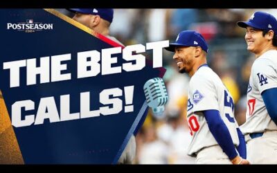 The BEST CALLS and MOMENTS during the Dodgers’ World Series run! 🎙️