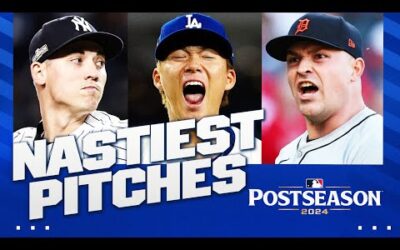 The NASTIEST PITCHES of the 2024 Postseason! (Ft. Yamamoto, Luke Weaver, Tarik Skubal AND MORE!)