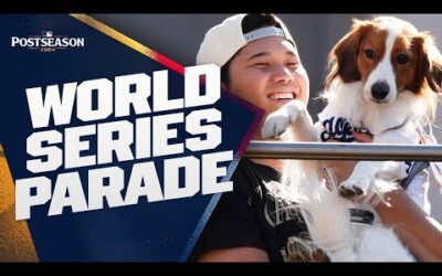 WORLD SERIES PARADE: Highlights from the Dodgers parade to celebrate their championship!