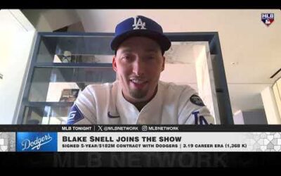 Blake Snell chats with us after signing with the Dodgers!