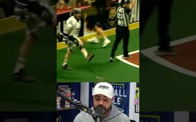 Game-tying goal comes on a sneaky substitution, a breakdown #lacrosse #goal #sports #trickplay