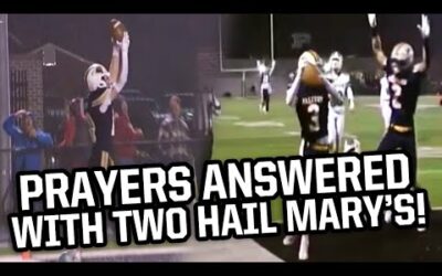 High school quarterback completes two Hail Mary’s in one game | Things You Missed