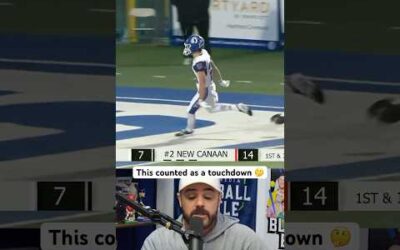 Officials say this should not have counted, a breakdown #football #sports #highschoolsports