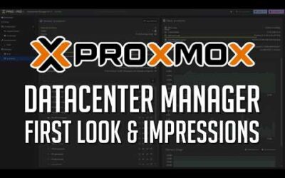 Proxmox Datacenter Manager (Alpha) First Look!