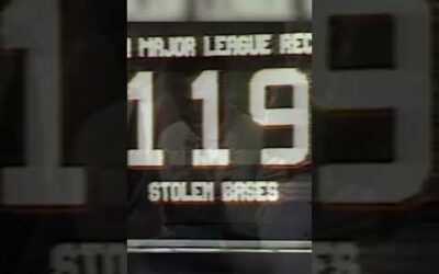 Rickey Henderson is both the all-time and single-season stolen base leader 🤍