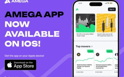 The Amega App Launches on iOS devices