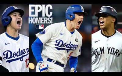 The MOST EPIC home runs of the 2024 season! (Ft. Ohtani, Freddie, Judge, Soto, Big Christmas & MORE)