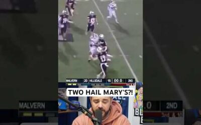 Two Hail Mary’s in one game, a breakdown #football #sports #touchdown #ohio