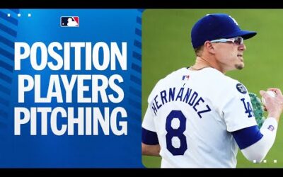 15 minutes of POSITION PLAYERS PITCHING in 2024!