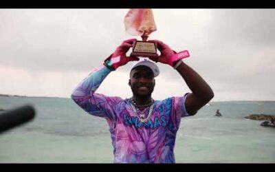 A home run derby on a beach in the Bahamas? It doesn’t get much better than this in the offseason 😍