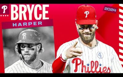 BRYC3! 🔔 The BEST MOMENTS of Bryce Harper’s 2024 season!