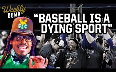 Cam Newton says baseball is dying & Referee gets tackled in college football game | Weekly Dumb