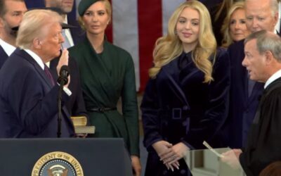 Donald Trump sworn in as President