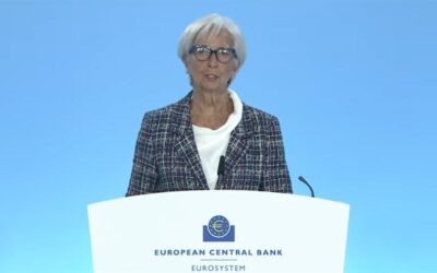 European Central Bank President Lagarde is speaking on Friday