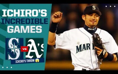 FULL GAME (4/11/2001): Ichiro’s ICONIC throw | イチローハイライト