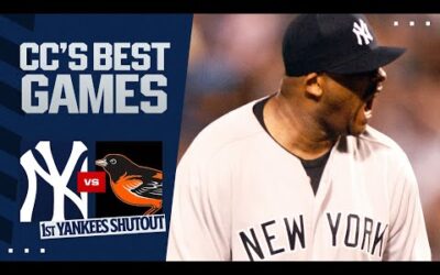 FULL GAME (5/8/2009): CC Sabathia’s first shutout with the Yankees!