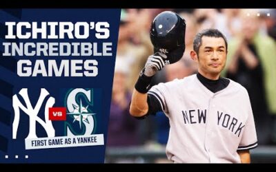 FULL GAME (7/23/2012): Ichiro’s debut as a Yankee! | イチローハイライト