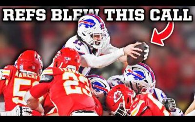 Referees missed two first down calls in Bills AFC Championship loss to Chiefs, a breakdown