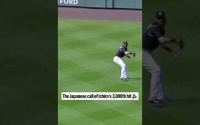 Relive Ichiro’s his 3,000th hit with the Japanese broadcast call. 🔊 | イチローハイライト