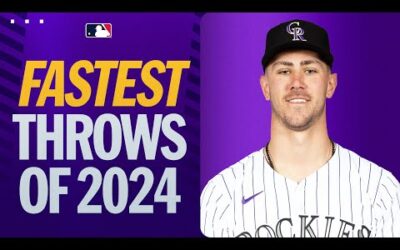 The HARDEST outfield throws in 2024! (Ft. Rockies, Jose Siri, and more GOLD GLOVE-CALIBER defenders)