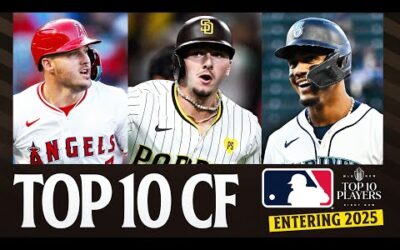 The TOP 10 Center Fielders in MLB heading into 2025! (Who’s No. 1?!)