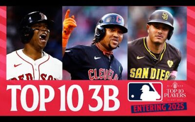 The TOP 10 Third Basemen in MLB right now! (Who’s No. 1?!)