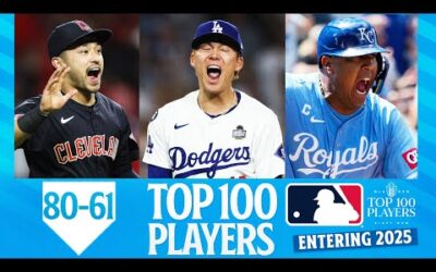 2025 Top 100 Players in MLB: 81-60 (Feat. Steven Kwan, Yoshinobu Yamamoto, Salvador Perez and more!)