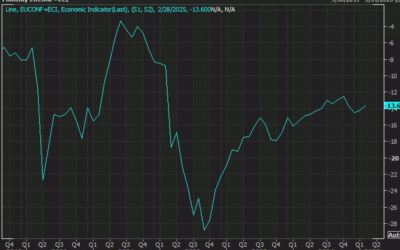 EU Consumer confidence flesh for February -13.6 versus -14.0 estimate