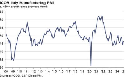 Italy January manufacturing PMI 46.3 vs 46.8 expected